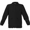 siggi Casacca Bambino Scuola Primaria Colore Nero, Ricamo Moto (7 anni - 70-122 cm)