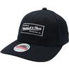 Mitchell & Ness Snapback - Biowashed Zig Zag - Small Box Logo, nero, Nero Classic Red, Taglia unica