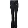 Peak Mountain Pantaloni da sci Softshell Donna Atlas, Nero/Dore, M