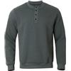 CEWIFO Camicia da Uomo a Maniche Lunghe Pullover Casual con Tinta Unita per Stile Moderno Elegante Camicie di Lino Vintage Corte T-Shirt