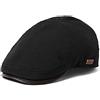 TOP-EX Berretto impermeabile da uomo per pioggia - Elegante berretto con visiera in stile Peaky Blinders, ideale per golf, pesca, tiro, trekking, caccia e come cappello da racchetta M-3XL