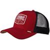 Djinns Nothing Club Trucker cap Cappellini da Camionista, Colore: Rosso, Taglia Unica Uomo