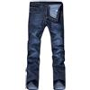 Beokeuioe Jeans elasticizzati da uomo, in denim, colore blu, taglio dritto, gamba dritta, taglio aderente, Supper Faded Wash Classic Comfort Designer Knit, Formato A5, colore: Blu, M