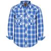 Coevals Club Camicia da Uomo con Bottoni Automatici, a Quadretti, vestibilità Regolare, a Maniche Lunghe, per Il Tempo Libero, Facile da Stirare