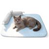 Jinfanshurich Tappetino rinfrescante per cani, lavabile, materasso a forma di U, per gatti e cani, cuscino rinfrescante estivo per casa e in viaggio (80 x 60 cm)