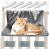 JEONDFG Letto riscaldante per gatti e radiatori, fodera in peluche soffice, amaca riscaldante per tutti i radiatori