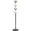 HAKU Appendiabiti, natura, nero, marmo, legno massiccio, metallo - Dim.: P 179 x Ø 37 cm, Stile: Moderno