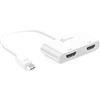 j5create Adattatore da Mini DisplayPort a doppio HDMI 4K MST, compatibile con Microsoft Surface Pro, Surface Book, HP OMEN 15-CE051NR e altri (JDA156)