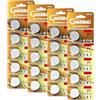 LAPROBING Batteria al litio (CR 2032, Blister DE 20 batterie al litio 3V)