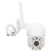 Thonlai Telecamera Wireless, Telecamera di Sicurezza HD 1080P con Visione Notturna IR Audio Bidirezionale da 10 M IP66 Impermeabile, per Uso Domestico Interno Esterno (Spina europea)