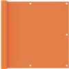 vidaXL Paravento da Balcone Arancione 90x500 cm in Tessuto Oxford