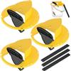 EHOTER Trappola per topi con coperchio per topi, trappola per topi con ripristino automatico, trappola multipla/trappola umana, per interni ed esterni, non vedete uccidere, compatibile con secchio da 5