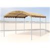 QUICK STAR - Tetto di ricambio per pergola ad arco, 3 x 4 m, colore: Sabbia