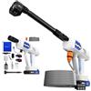 Lucn Idropulitrice elettrica senza fili ad alta potenza lavaggio patio auto Cleaner con 2x1.5Ah batterie 300 Bar
