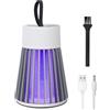 DAJASD Lampada Antizanzare, 2 En 1 Lampada Zanzariera Elettrica, Portatile Buzzbug Mosquito Killer, Ammazza Zanzare Elettrico, Lampada Zanzare Ricaricabile per Casa Patio Giardino Campeggio
