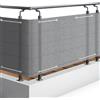 Sol Royal SolVision HB2 Frangivista Balcone 100x500 cm Grigio