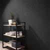 Erismann 10418-15 - Carta da parati in tessuto non tessuto, effetto cemento, colore: Nero