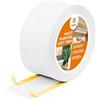 Quest Battiscopa 2in1 Multifunzione 110 mm Autoadesivo - Bianco, 5 m