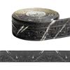 Chingcoo Bordatura autoadesiva 3D parete e soffitto, modanature decorative, autoadesive, impermeabili, 10 m × 8 cm × 5 mm, modanature in stucco per angoli linee, colore nero