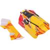 KIMISS RC Carrozzeria e Ala di Coda per WLtoys 1/14 144001 144010 Parti di aggiornamento della carrozzeria dell'auto telecomandata