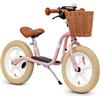 PUKY LR L Classic Retro Rose - Bicicletta per bambini di 2 1/2 anni, con freno, sedile ergonomico, manopole di sicurezza e imbottitura per manubrio, sella e manubrio regolabili in altezza
