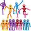 Panemy Pop Tubes Robot Set 8 Pezzi, Giocattolo Antistress Bambini