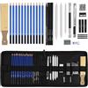Lauviomify 33PCS Professionale Art Kit,Disegno Professionale Set di Matite per Schizzi Forniture d'Arte Kit per Artisti Principianti Bambini Adulti