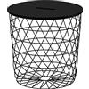 IKEA KVISTBRO - Tavolo portaoggetti, 44 cm, colore: nero