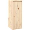 vidaXL Pensile 30x30x80 cm in Legno Massello di Pino