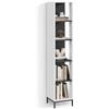 Livinity Libreria Aterno, Bianco, | con 5 scomparti