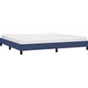 vidaXL Giroletto senza Materasso Blu 200x200 cm in Tessuto