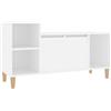 vidaXL Tv-meubel 100x35x55 cm bewerkt hout wit