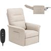 FLEXISPOT Poltrona da Relax Elettrica(82 x 77 x 104 cm) con schienale regolabile, reclinabile da 105 ° a 155 °, poltrona reclinabile, divano relax ergonomico, poltrona per camera da letto e soggiorno