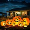Solpex Halloween Gonfiabile Fantasma Decorazione Costruita in LED Gonfiabile Halloween Party Giardino Prato Decorazione (zucca), EU8667