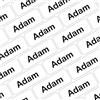 My Nametags® 175 Mini Adesivi Personalizzati | Etichette per Materiale Scolastico: Penne, Matite, Pennarelli e Altro | Mini Etichette Impermeabili senza Ferro per Tutte le Età | Design Semplice