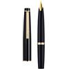 erofa Jinhao 59 - Penna stilografica con pennino EF e convertitore, mini penna tascabile da viaggio, colore: nero