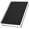 Yarotm Quaderno A4 Fogli Bianchi - Quaderni a Spirale 21x28.5cm - 1 PC Taccuino Appunti Nero - 100GSM Block Notes A4-240 Pagine/120 Fogli Notebook Pagine Bianche - Copertina Rigida