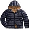 BLAUER Uomo Blauer Piumino Con Cappuccio Ovatta Adams