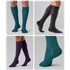 CIZETA VARISAN SETA - Gambaletto preventivo uomo/donna STN88 15-20 mmHg - seta Colore Blu 561 Taglia 40-42 / circ.cav. cm.24-27 Lunghezza Normale