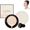 Nurvidis Foundation Cushion - Makeup Full Coverage Foundation, Mushroom Head Air Cushion Cc Cream, Moisturizing & Long-Lasting Matte Finish, Evens Skin Tone, All Skin Types (Ivory)