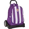 Safta Real Valladolid - Zaino per la scuola, con schienale ergonomico, con carrello Evolution, ideale per bambini di diverse età, comodo e versatile, qualità e resistenza, 32 x 16 x 44 cm, colore