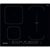Indesit Piano Cottura Induzione 4 Fuochi 60 cm Vetroceramica colore Nero - IB 65B60 NE