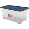 Sundis Wave Box, scatola portaoggetti 110L, con coperchio a clip