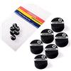 CUESOUL 6 Pezzi Strato Maiale Snooker Cue Tips (Medium)