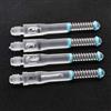 CUESOUL 4 Pezzi TERO AK7 Dart Shafts Built-in Telescopio a Molla per frecce a Punta in Acciaio e frecce a Punta Morbida (CS-AK7 + 7G47)