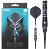 CUESOUL Chinese Zodiac Dog 20g Soft Tip 90% Tungsteno Dart Set con Rivestito in Titanio e Integrato ROST T19 Flight