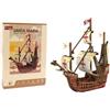 EXPLORA SCIENCES EXPLORA - Barca Santa Maria - Puzzle 3D - 540031-93 Pezzi - Livello 4 - Senza Colla o Forbici - Educativo - Gioco di Costruzione - Regalo per Bambini - Modello - Dai 6 anni in su