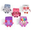 Learning Resources Numberblocks Blocklets 6-10 Set di Peluche Collezione | Riconoscimento dei Numeri e Prime Competenze Matematiche e Conteggio, Personaggi Morbidi Scuola dell'Infanzia e Prescolare