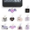 LEPGUYO Set da 9 Pezzi Tappi Antipolvere per Kindle, Copricavi Typ C/USB-C & Pendenti di Lettura Stile Oscuro, Regalo Festivo | Antipolvere tappo usb c & accessori kindle