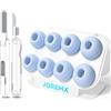 Joremx Gommini di ricambio (4Paia-Per AirPods Pro 1&2-Blu-XS/S/M/L)